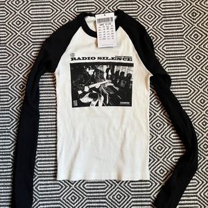 NWT Brandy Melville Radio Silence top